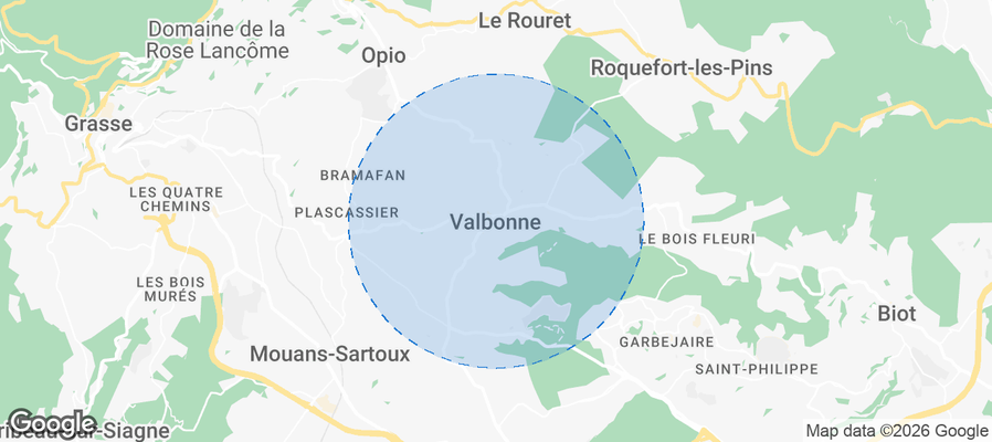 Volonne Airbnb map